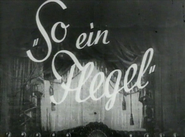 SO EIN FLEGEL 1934