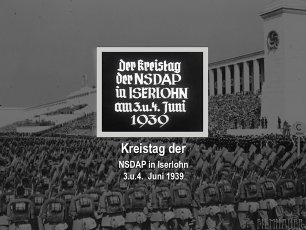 KREISTAG DER NSDAP IN ISERLOHN 6.1939