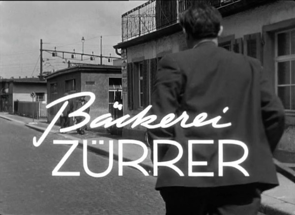 BÄCKEREI ZÜRRER 1957