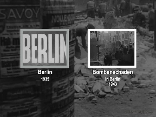 BERLIN 1935 - BOMBING DAMAGE IN BERLIN 1943
