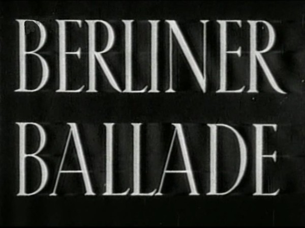 BERLINER BALLADE 1948