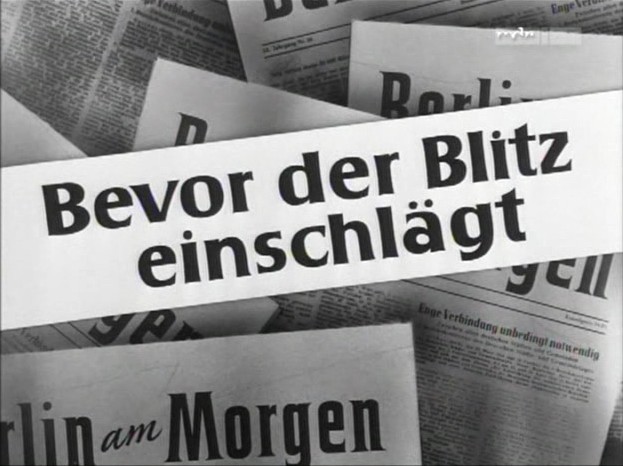 BEVOR DER BLITZ EINSCHLÄGT 1959