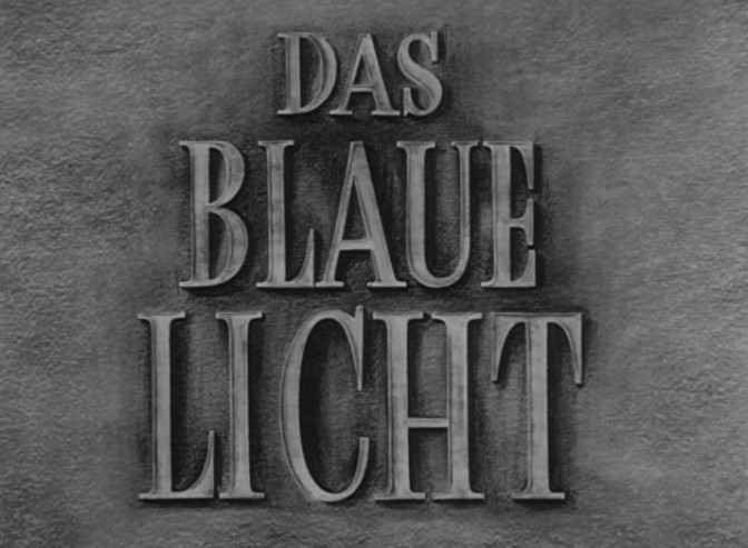 DAS BLAUE LICHT 1932 - Riefenstahl