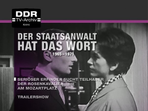 DER STATSANWALT HAT DAS WORT Box 1 DVD 1 Teil 1-3