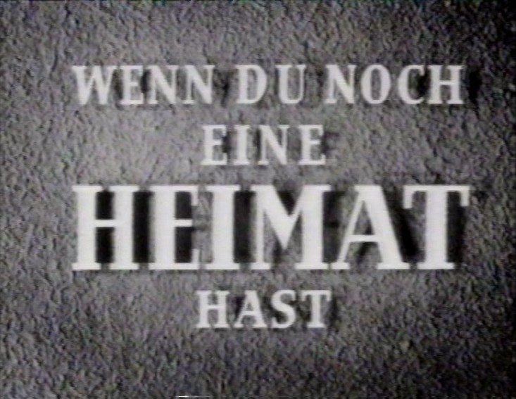 DER STORM (WENN DU NOCH EINE HEIMAT HAST) 1942