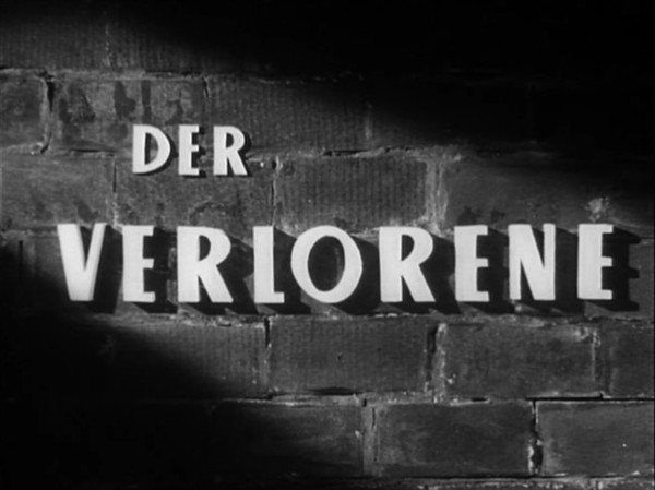 DER VERLORENE 1951