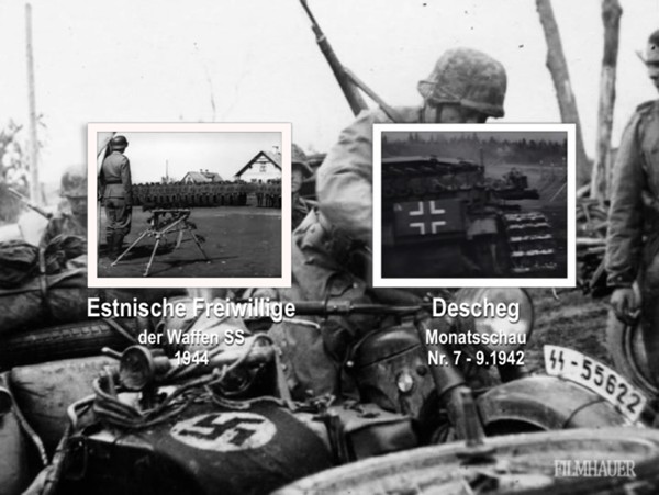 DESCHEG MONATSSCHAU Nr. 7 9.1942 - ESTNISCHE WAFFEN SS 1944