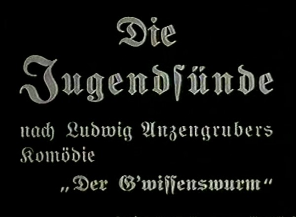 DIE JUGEND SÜNDE 1936