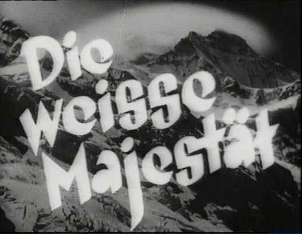 DIE WEISSE MAJESTÄT 1933