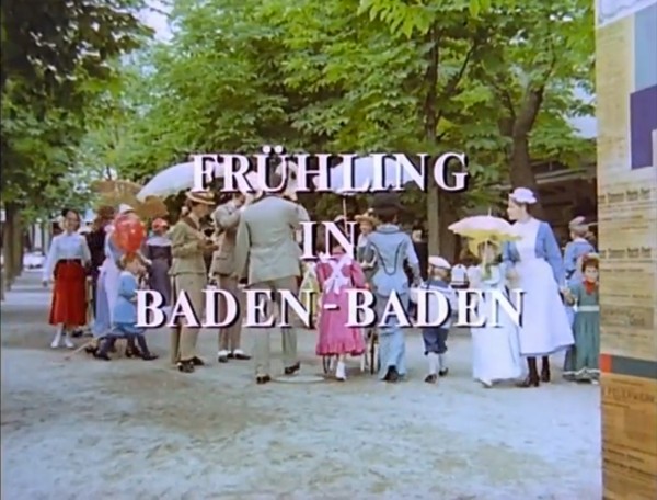 FRÜHLING IN BADEN BADEN 1967