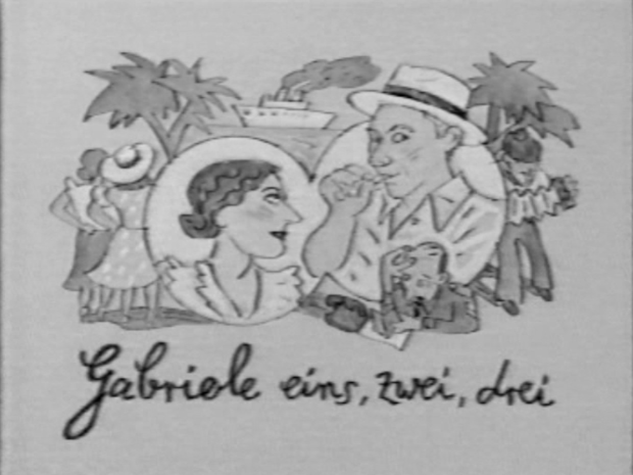 GABRIELE EINS, ZWEI, DREI 1937