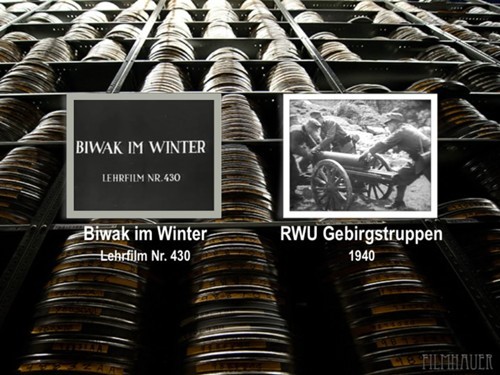 GEBIRGSTRUPPEN 1940 - BIWAK IM WINTER