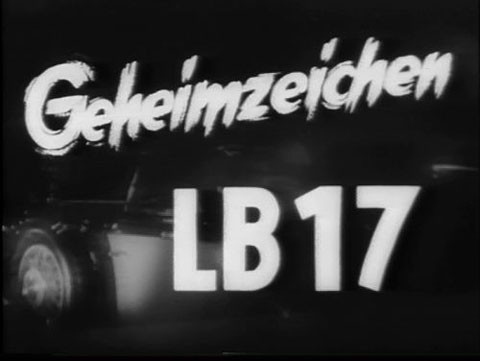 GEHEIMZEICHEN LB 17 1938