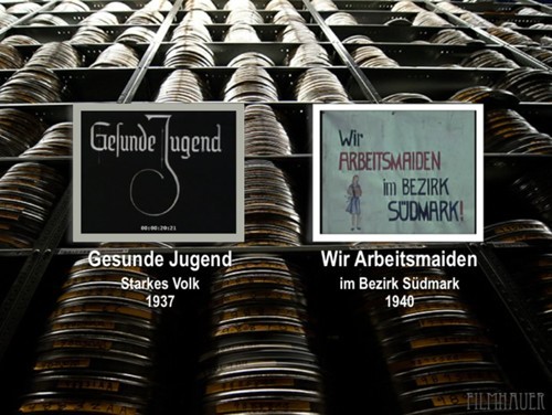 GESUNDE JUGEND STARKES VOLK 1937 - WIR ARBEITSMAIDEN IM BEZIRK SÜDMARK 1940