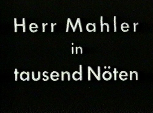 HERR MAHLER IN TAUSEND NÖTEN 1934 (Kurz-Spielfilm)
