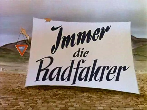 IMMER DER RADFAHRER 1958