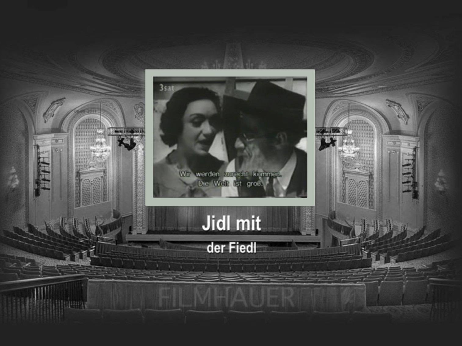 JIDL MIT DER FIEDEL - POLEN 1936 - JIDDISCH