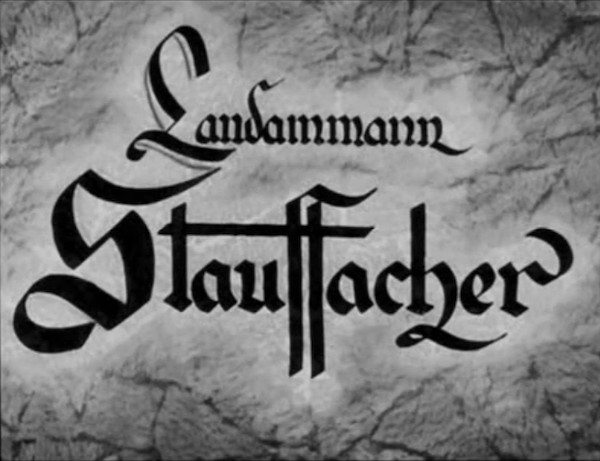 LANDAMMANN STAUFFACHER 1941