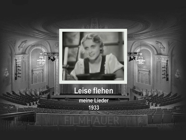 LEISE FLEHEN MEINE LIEDER 1933