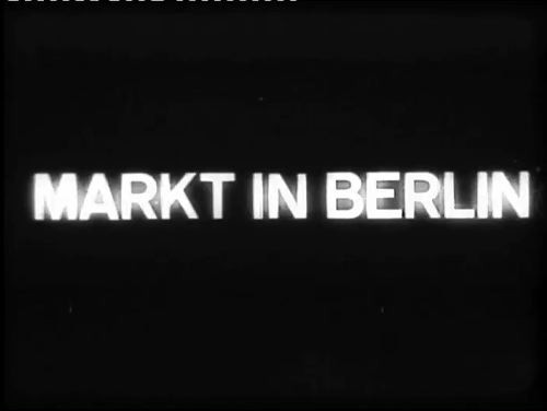 MARKT IN BERLIN 1929