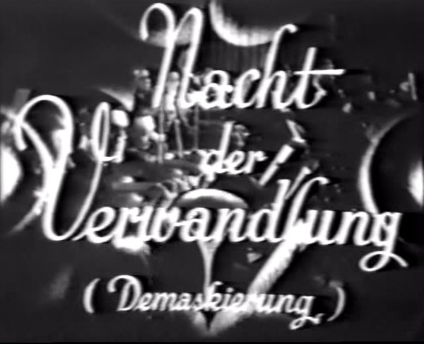 NACHT DER VERWANDLUNG 1935