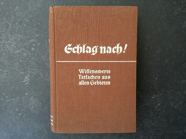 SCHLAG NACH! - NSDAP era encyclopedia