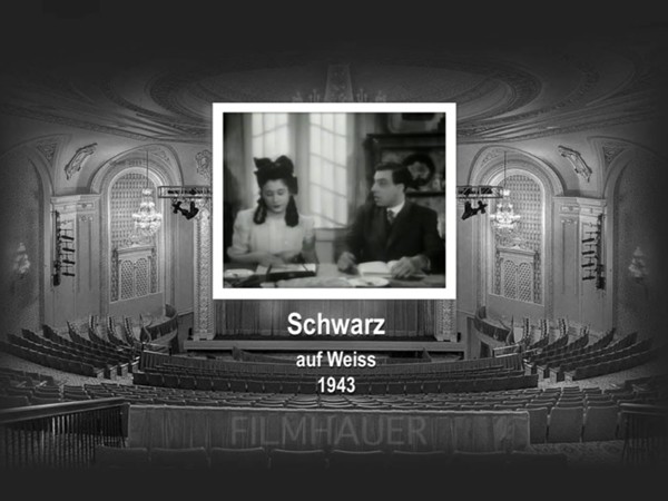 SCHWARZ AUF WEISS - 1943
