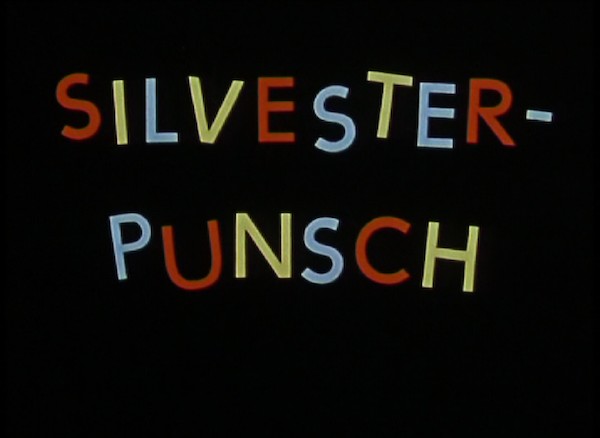 SILVESTERPUNSCH 1960