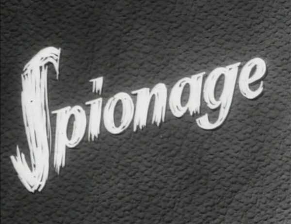 SPIONAGE 1957