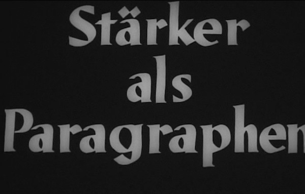 STÄRKER ALS PARAGRAPHEN 1936