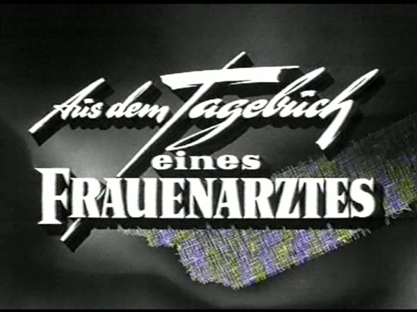 AUS DEM TAGEBUCH EINES FRAUENARZT 1959