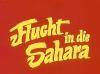11 UHR 20 FLUCH IN DIE SAHARA 1970