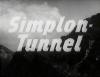 SIMPLON-TUNNEL 1958