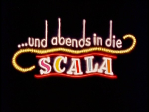 UND ABENDS IN DER SCALA 1958