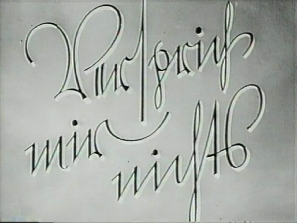 VERSRPICH MIR NICHTS 1937