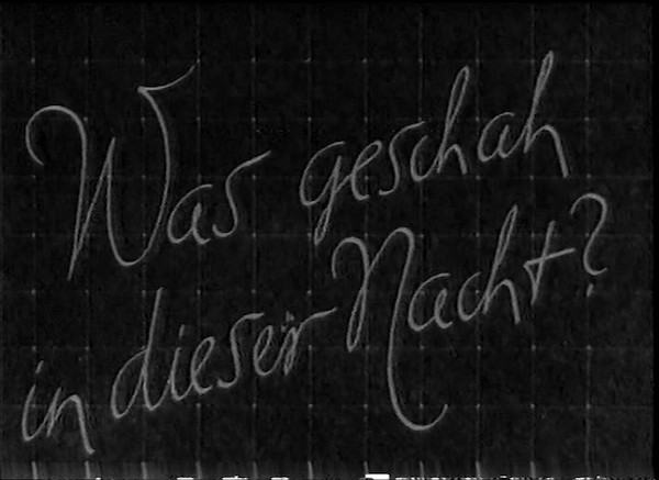 WAS GESCHAH IN DIESER NACHT 1941